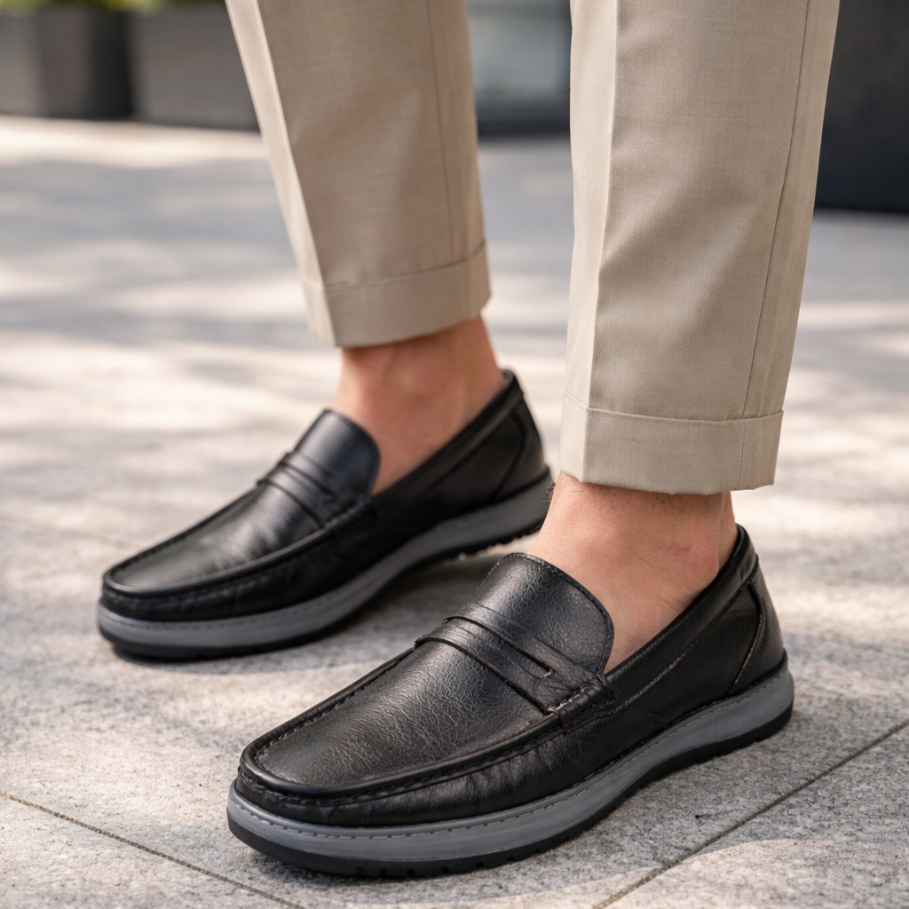 Mavonn RelaxFit Leather Loafer EVA Sole