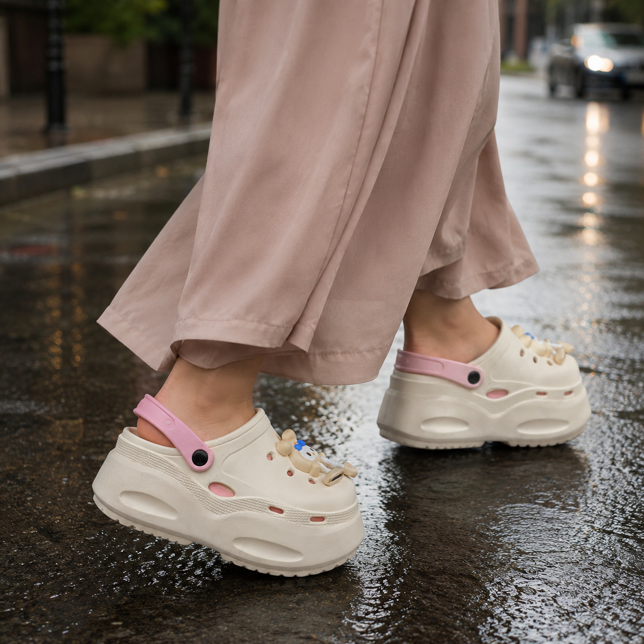 đĄ Mavonn Soft Step Platform Clog Doll edition