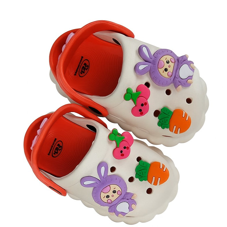 Kids Bunny Garden Clogs