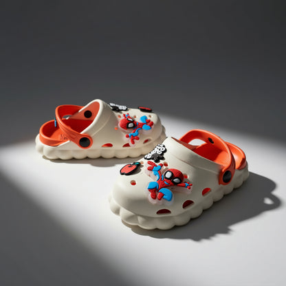 Kids Mini Hero Comfort Clog (Spider-Man Edition)