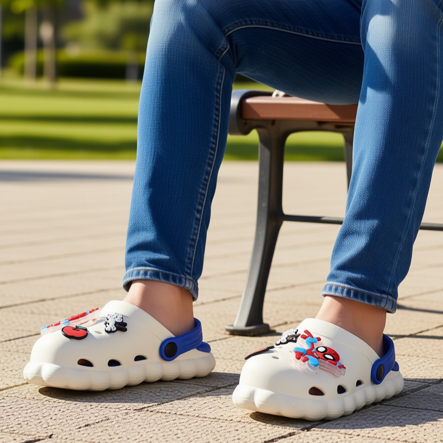 Kids Mini Hero Comfort Clog (Spider-Man Edition)
