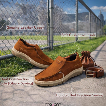 Mavonn Vintage Ease Leather Loafer