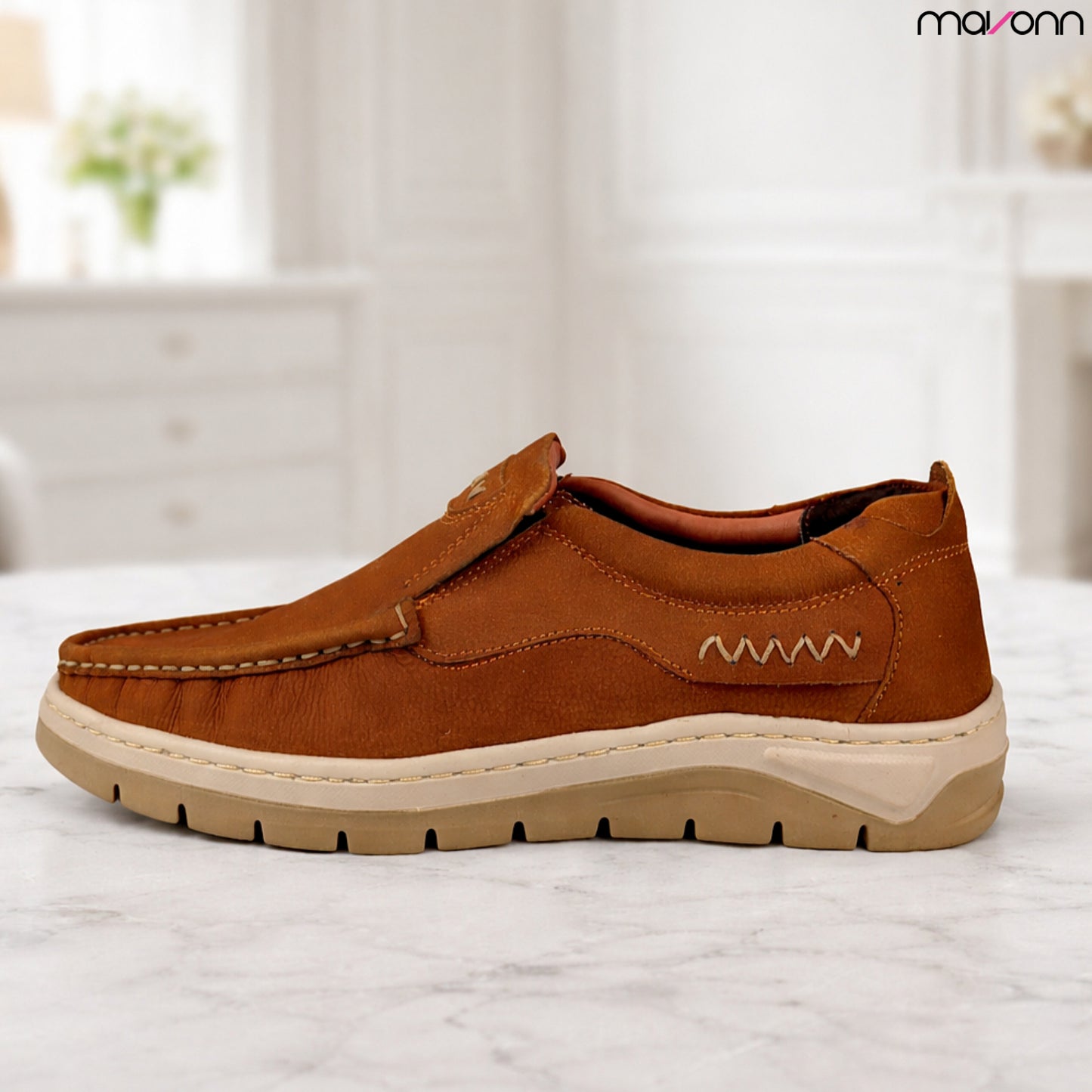 Mavonn Vintage Ease Leather Loafer