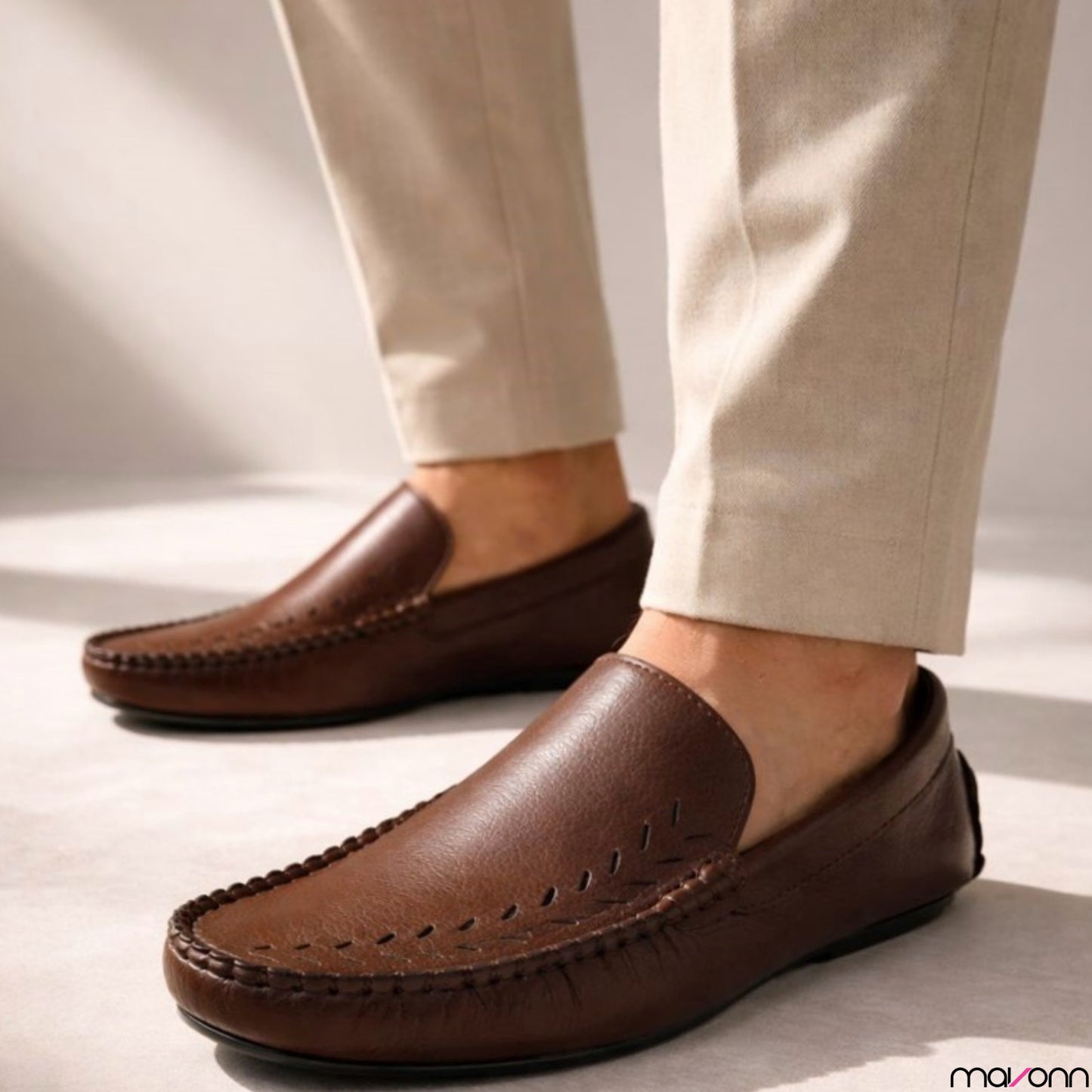 Mavonn RelaxFit Leather Loafer