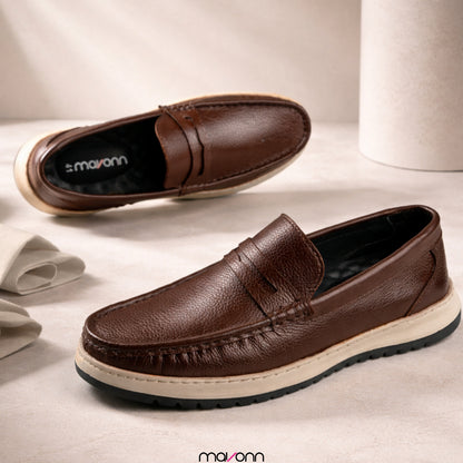 Mavonn RelaxFit Leather Loafer EVA Sole