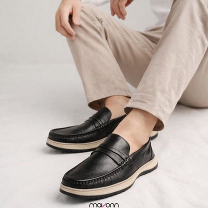 Mavonn RelaxFit Leather Loafer EVA Sole