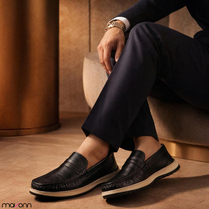 Mavonn RelaxFit Leather Loafer EVA Sole