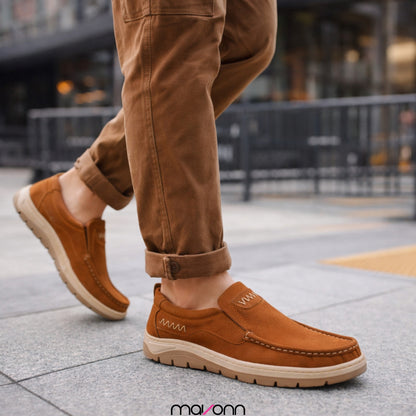 Mavonn Vintage Ease Leather Loafer