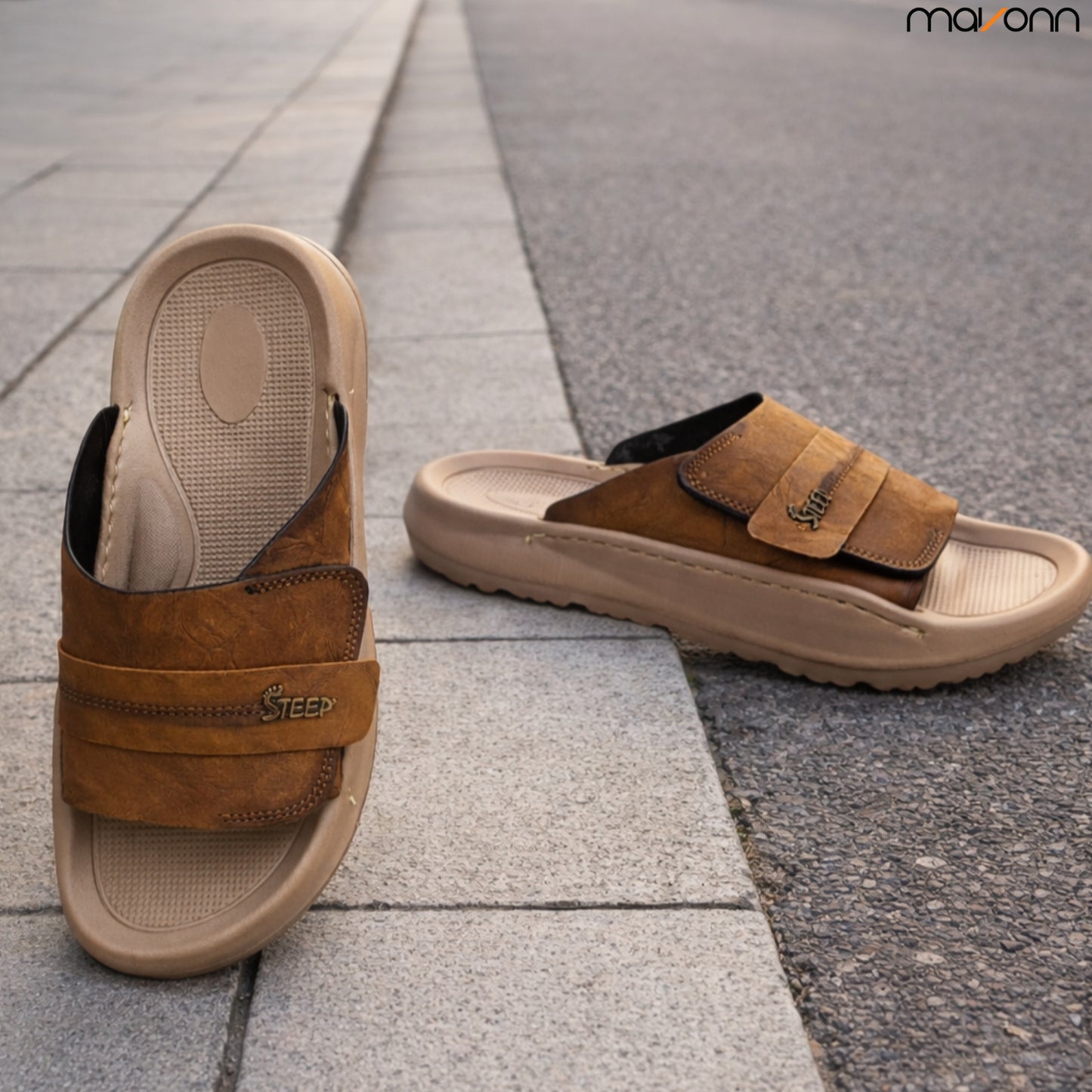 Mavonn Leather Flex Slip On 🚶