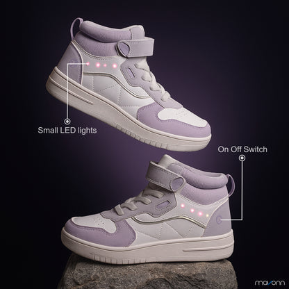 Kids SparkLite LED High-Top Sneakers
