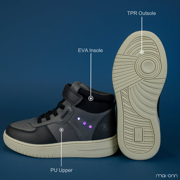Kids SparkLite LED High-Top Sneakers