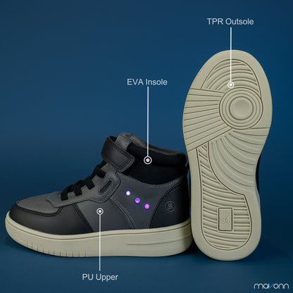 Kids SparkLite LED High-Top Sneakers