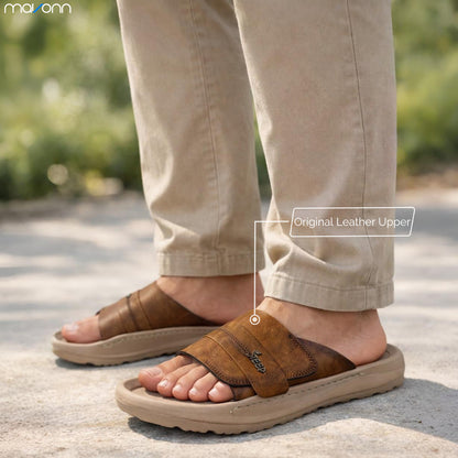 Mavonn Leather Flex Slip On 🚶