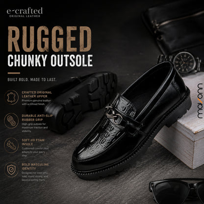 👞 Mavonn Prestige Chunky Leather Loafer