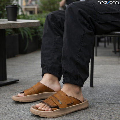 Mavonn Leather Flex Slip On 🚶