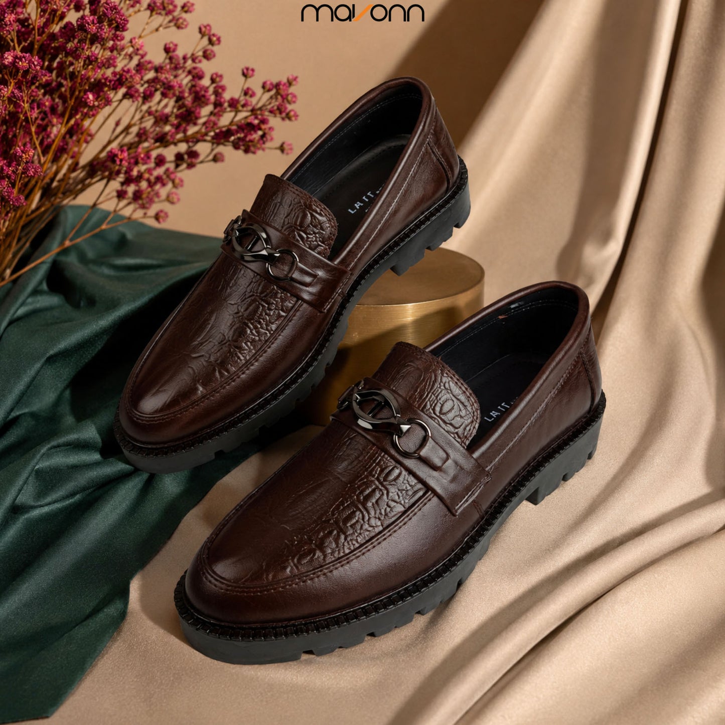 👞 Mavonn Prestige Chunky Leather Loafer