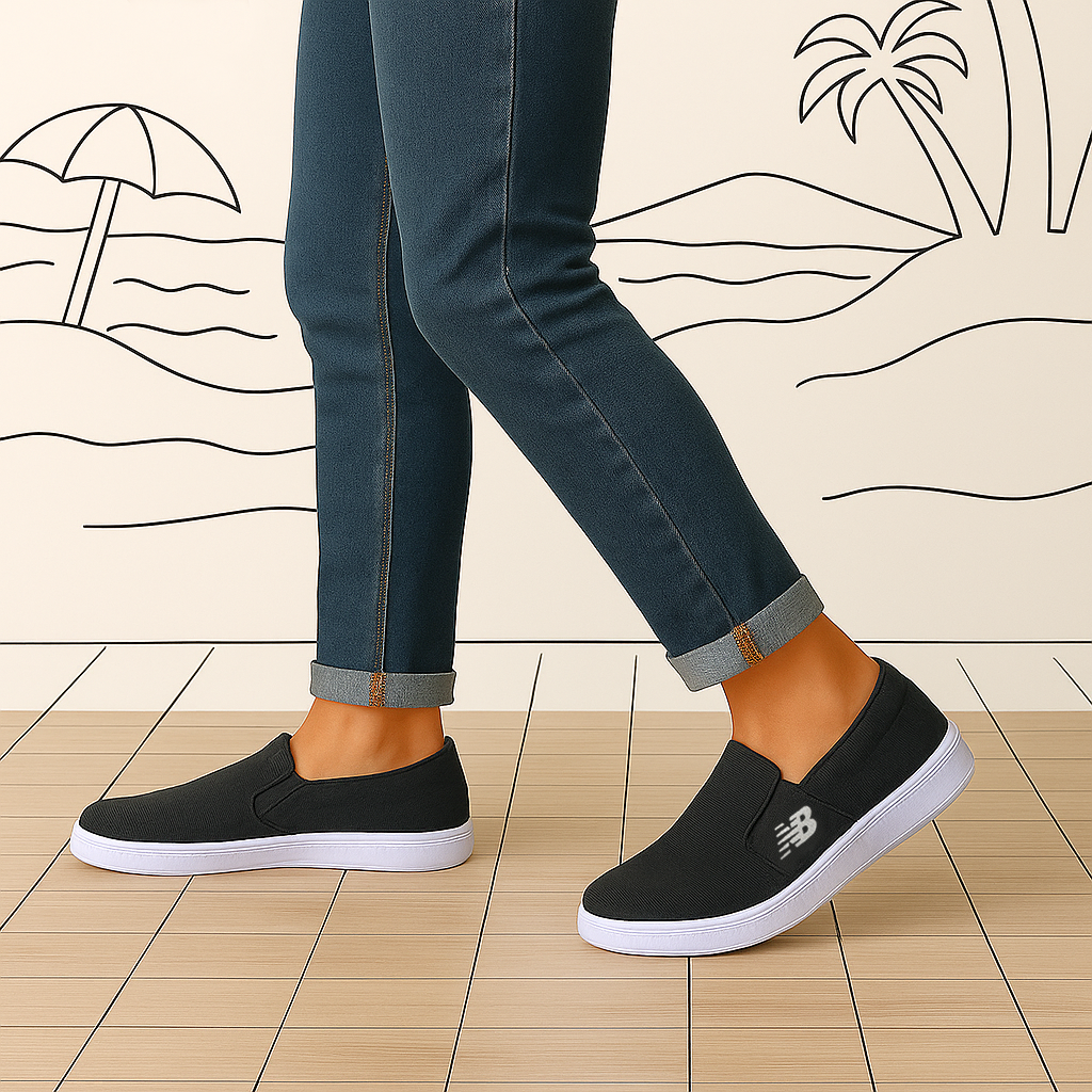 NB Plain Fabric Slip-On