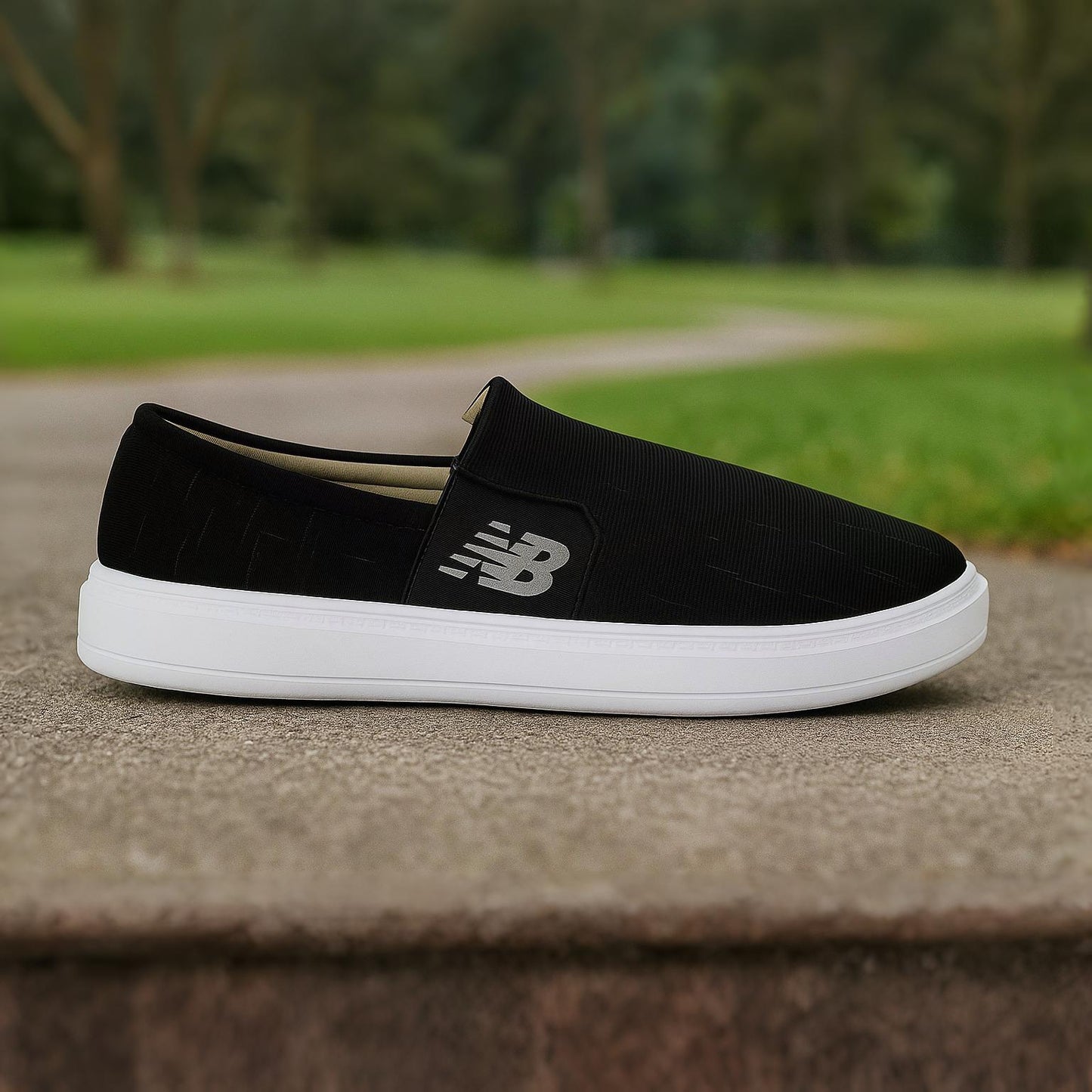 NB Plain Fabric Slip-On