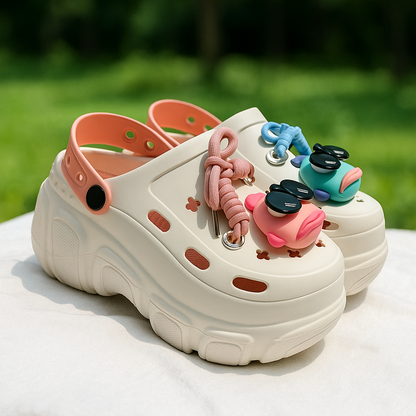Women Cartoon Charm Crocs