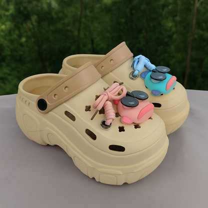 Women Cartoon Charm Crocs