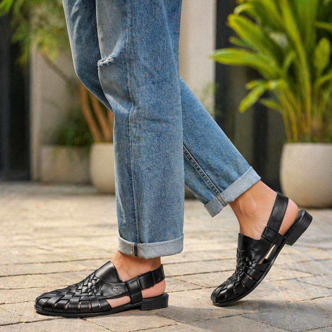 👞 Mavonn Heritage Craft Sandal 👑