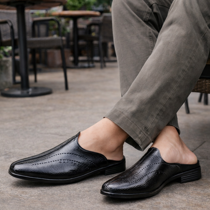 Mavonn Elite Leather Formal Mule 👞