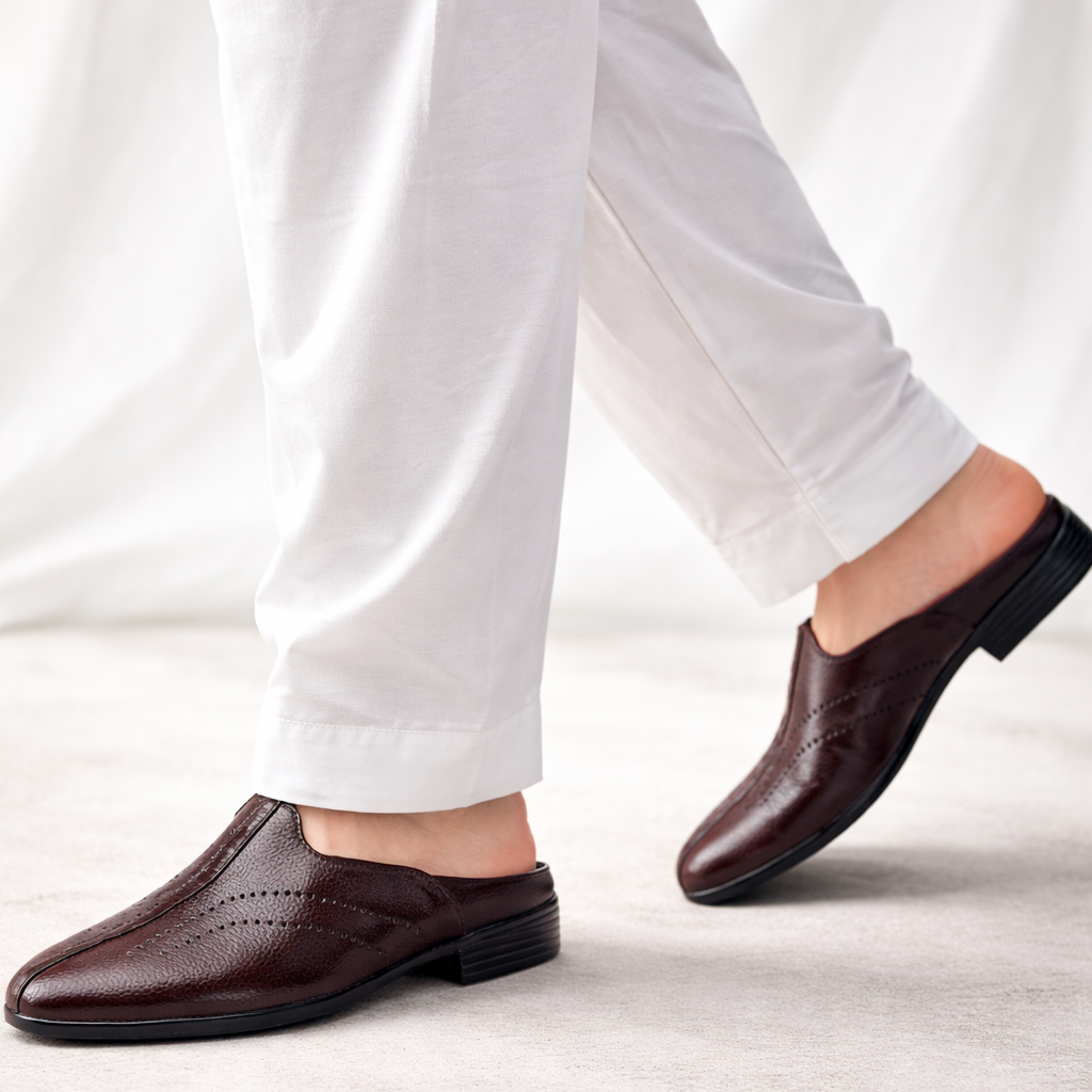 Mavonn Elite Leather Formal Mule 👞