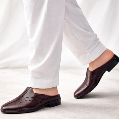 Mavonn Elite Leather Formal Mule 👞