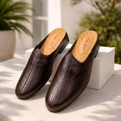Mavonn Elite Leather Formal Mule 👞