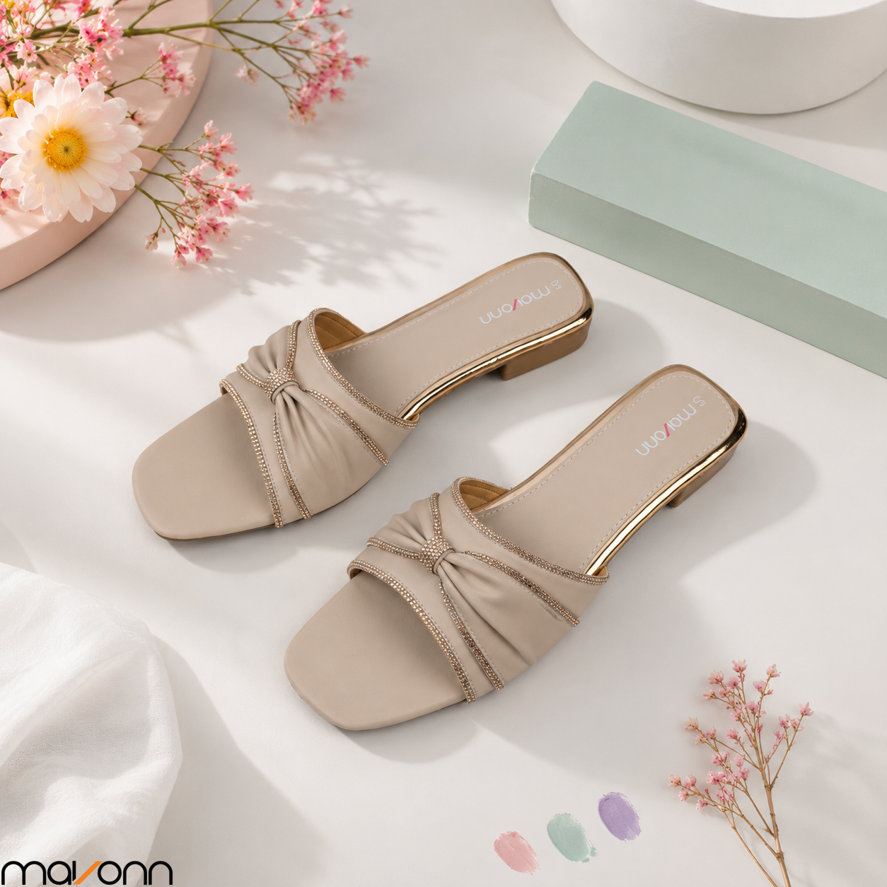 🌸 Mavonn GraceStep Flats Shoe
