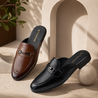 👞 Mavonn Prestige Horsebit Half Loafer