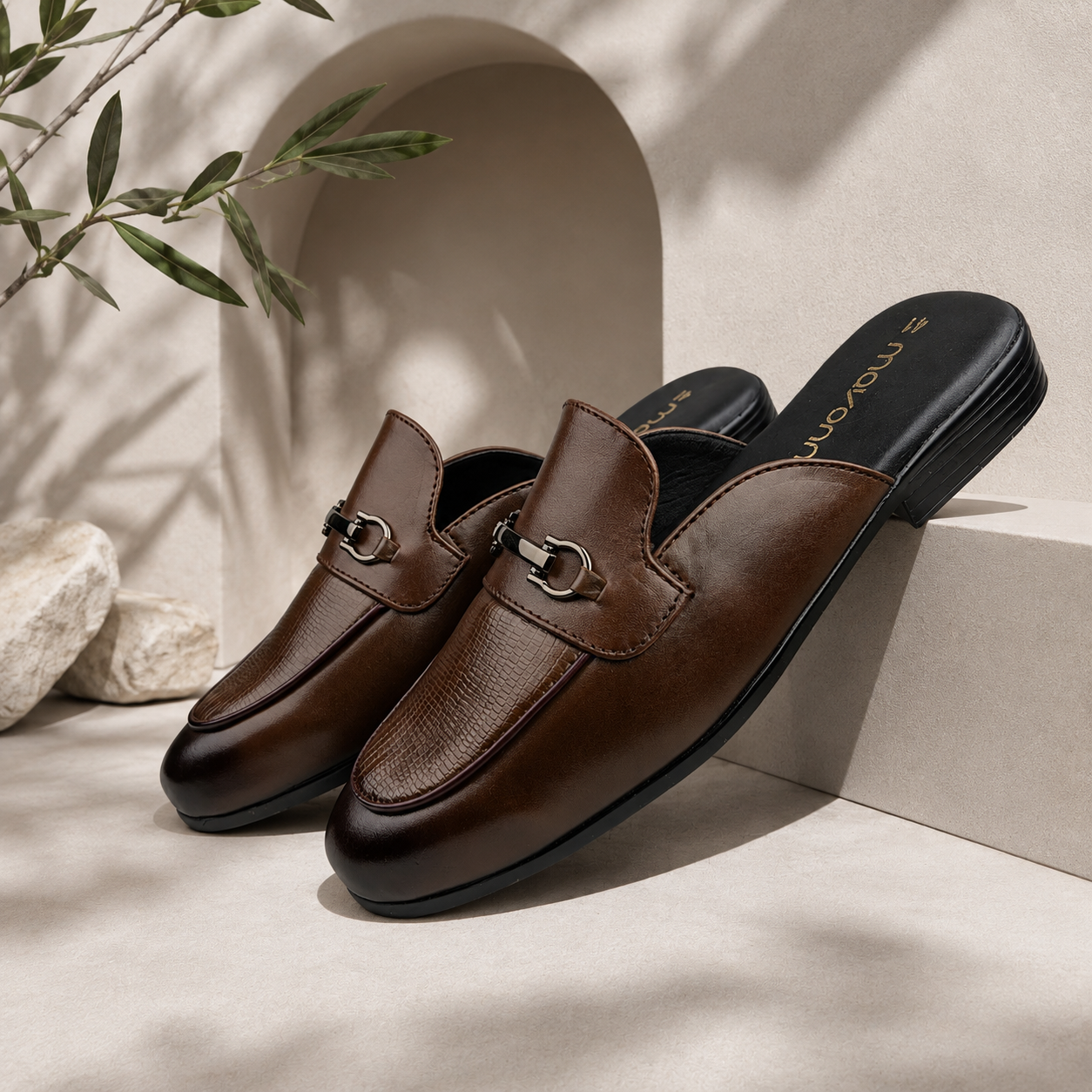 👞 Mavonn Prestige Horsebit Half Loafer
