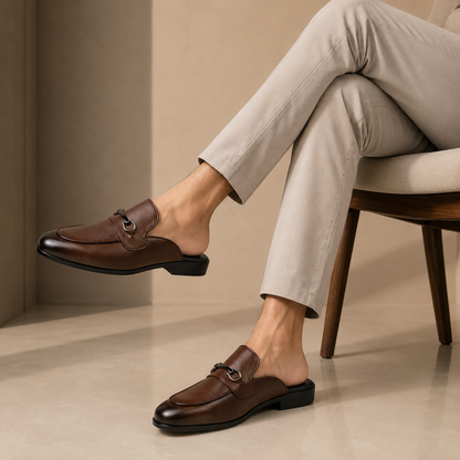 👞 Mavonn Prestige Horsebit Half Loafer