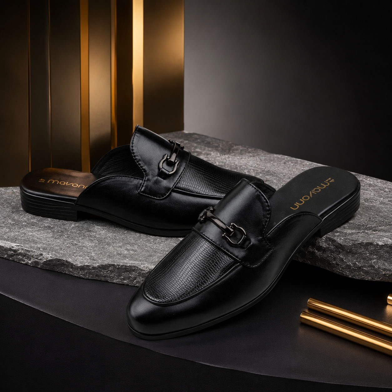 👞 Mavonn Prestige Horsebit Half Loafer