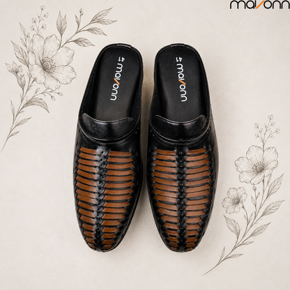 👞 Mavonn Elite Woven Half Loafer
