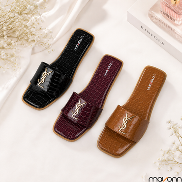 👡 Mavonn Luxe Croc Slide
