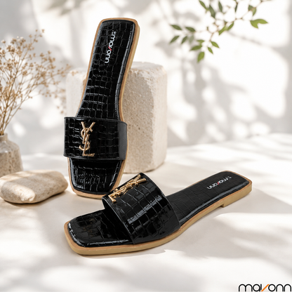 👡 Mavonn Luxe Croc Slide
