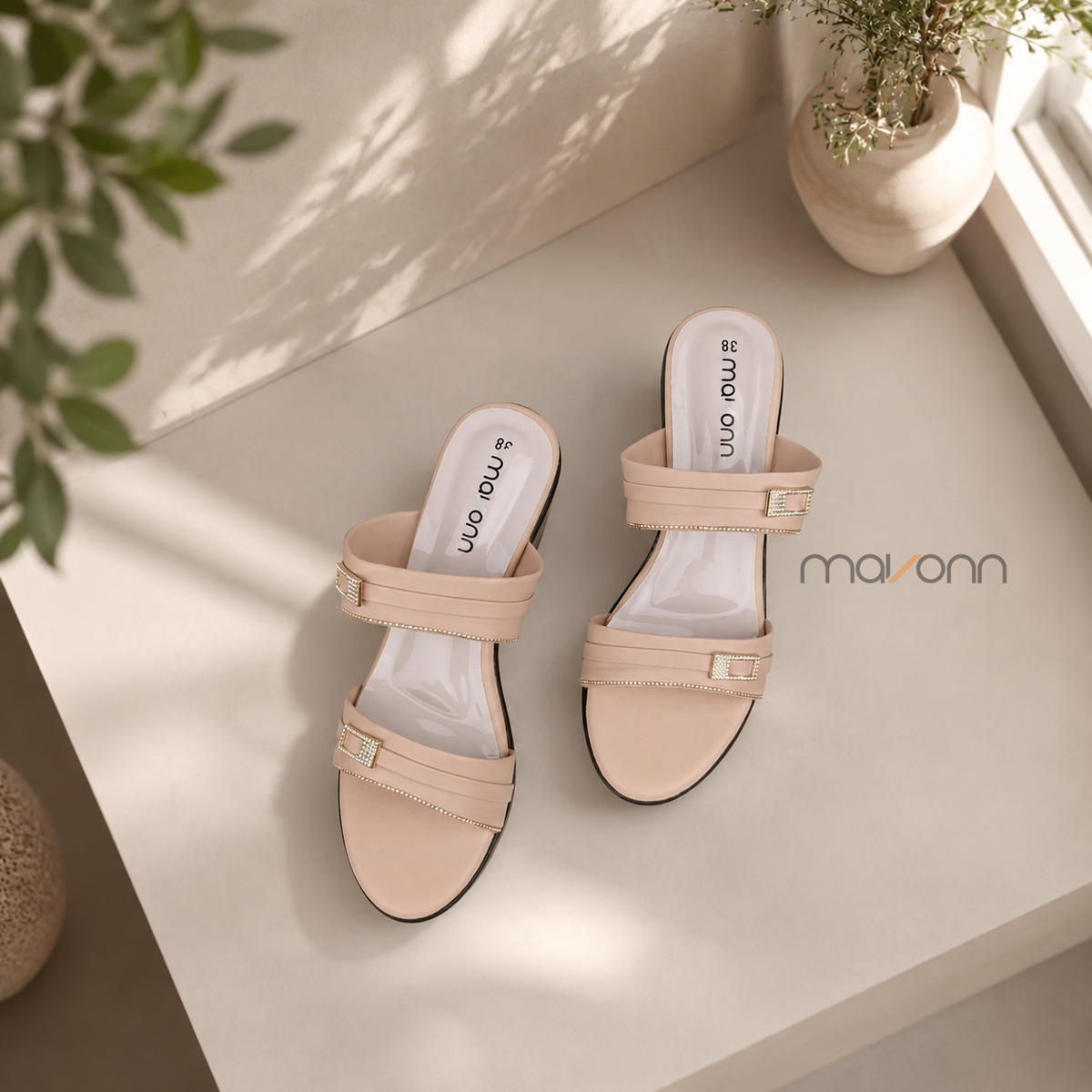 🌸 Mavonn Bella Grace Wedge