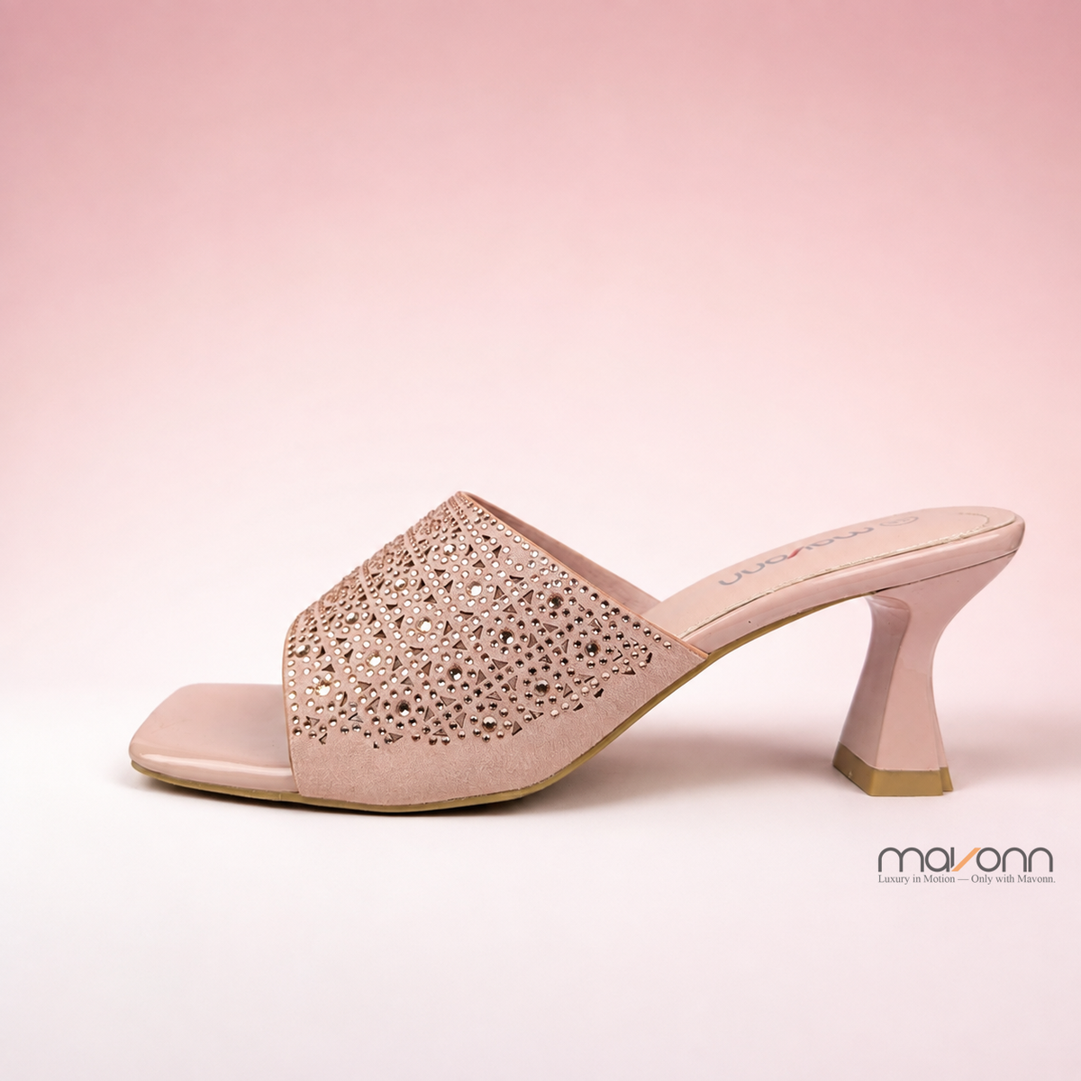 👠 Mavonn Blush Charm Heels
