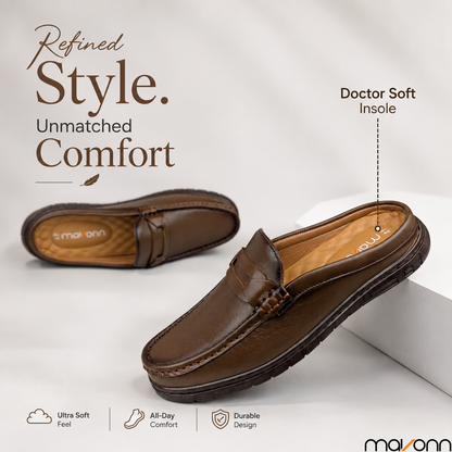 👞 Mavonn Royal Classic Half Loafer