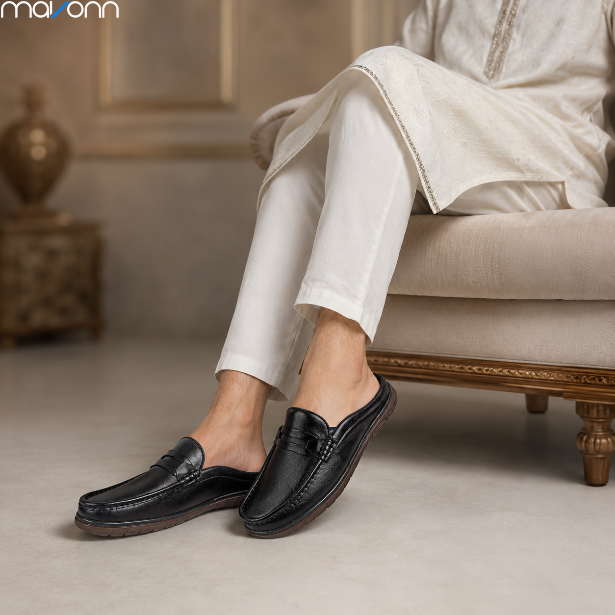 👞 Mavonn Royal Classic Half Loafer