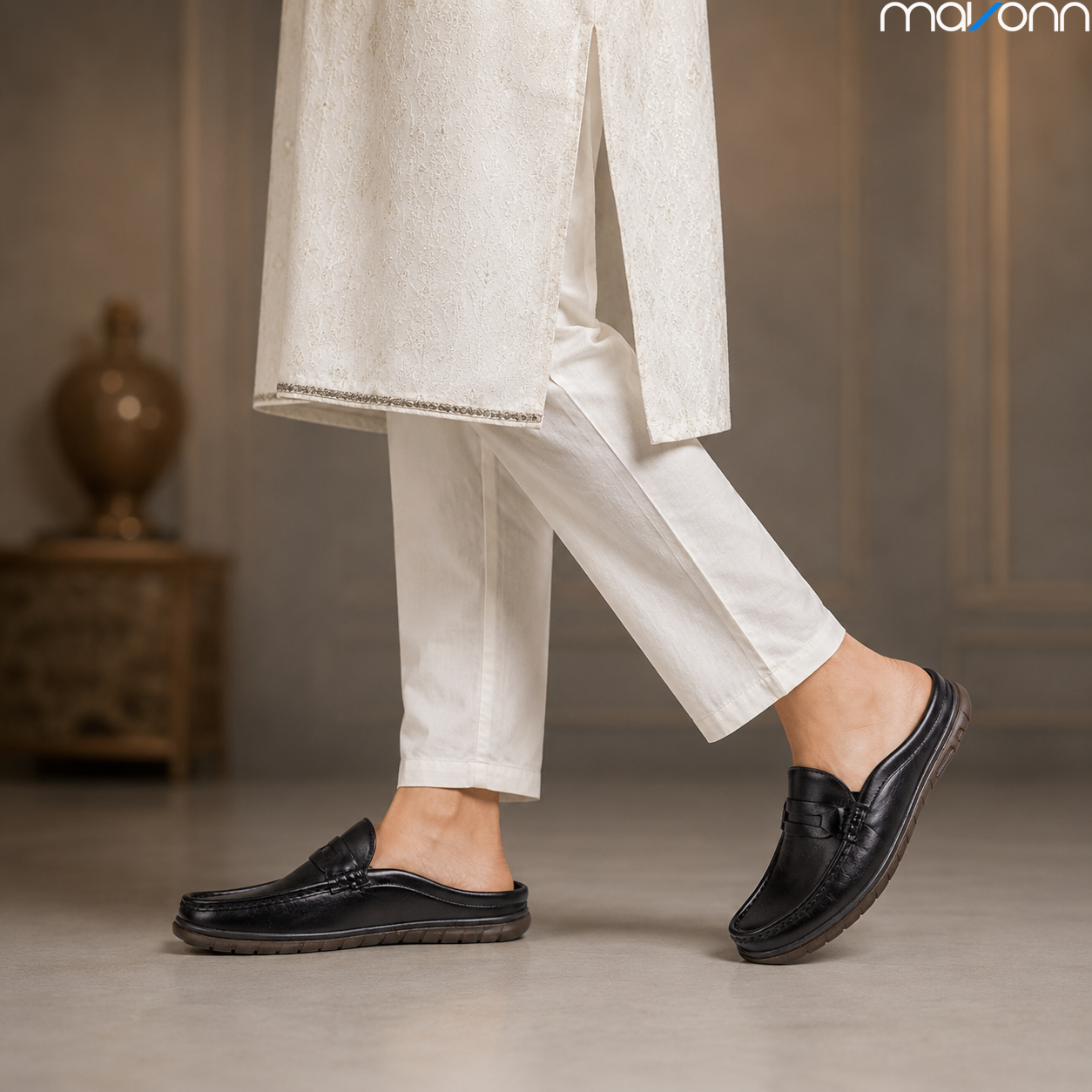 👞 Mavonn Royal Classic Half Loafer