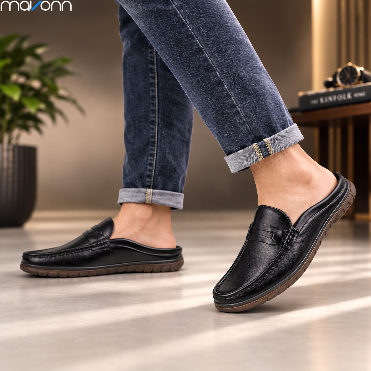 👞 Mavonn Royal Classic Half Loafer