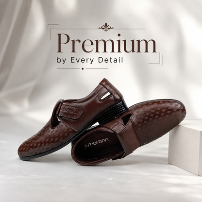 👞 Mavonn Signature Weave Sandal