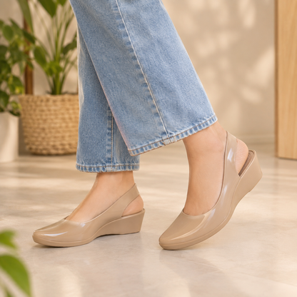 👠 Mavonn Comfort Slingback Wedge