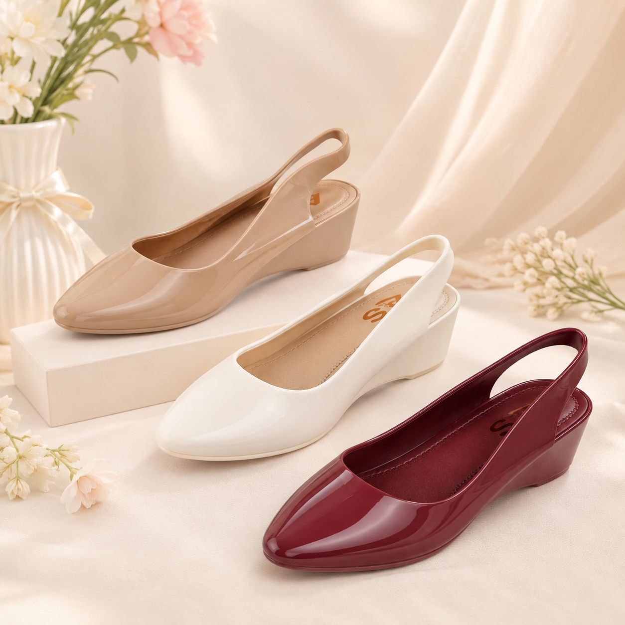 👠 Mavonn Comfort Slingback Wedge