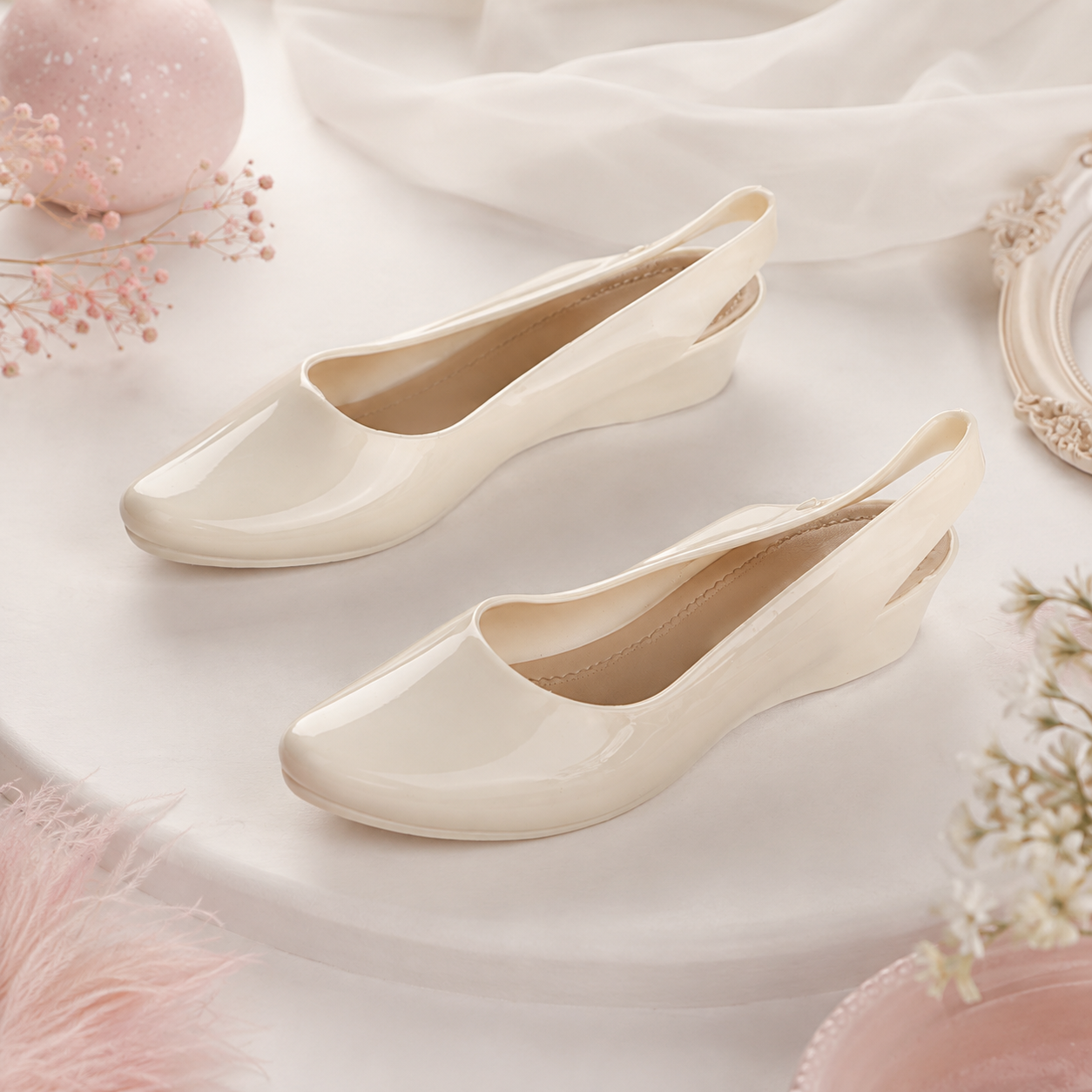 👠 Mavonn Comfort Slingback Wedge