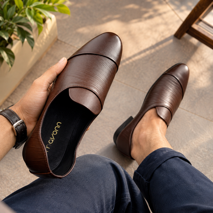 👞 Mavonn Royal Weave Loafer – OG Leather