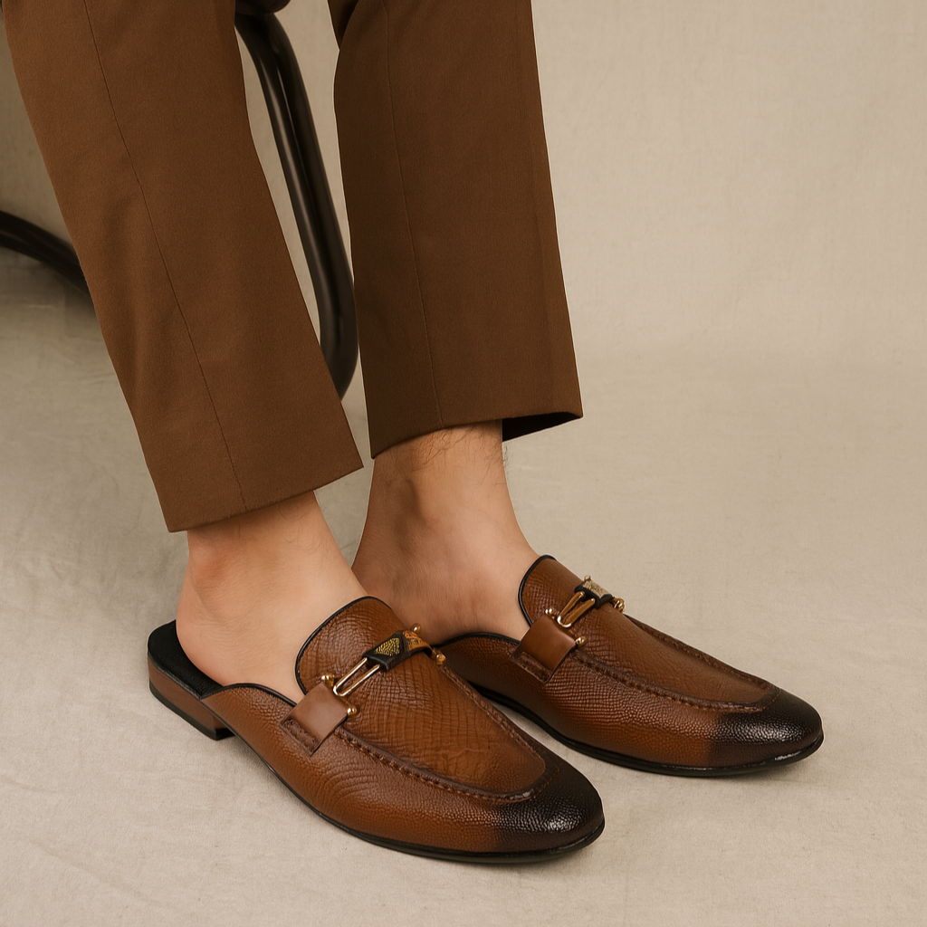 Veruno Bit Loafer Mule For Men