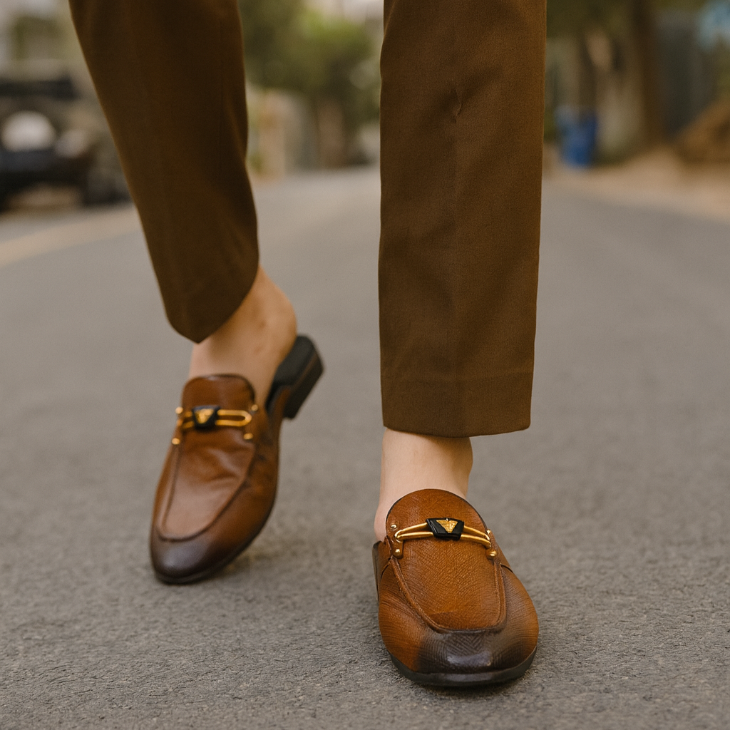 Veruno Bit Loafer Mule For Men